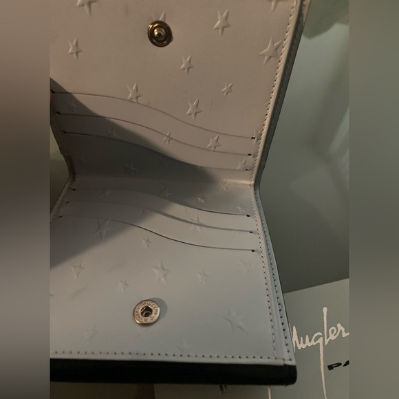 Antique/Authentic THIERRY MUGLER Leather Wallet, In Box - Picture 2 of 10